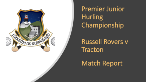 PJHC Match Report – Russell Rovers V Tracton